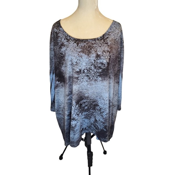 Catherines Womens 4X 30/32W Split back top - Picture 1 of 8